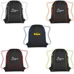 JH3000 Challenger Drawstring Sports Pack With Custom Imprint